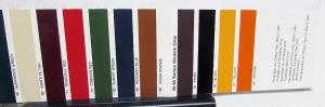 1976 Chevrolet Blazer Pickup Truck Colors Paint Chips Folder Original