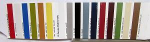 1976 Chevrolet Blazer Pickup Truck Colors Paint Chips Folder Original