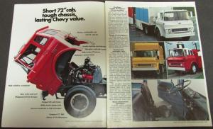 1976 Chevrolet Tilt Cab Series 60 65 Truck Dealer Sales Brochure Original