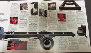 1976 Chevrolet Tilt Cab Series 60 65 Truck Dealer Sales Brochure Original