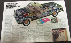 1976 Chevrolet Pickup Truck Sales Folder Chevy Pickup CK 10 20 30 Original