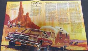 1976 Chevy Trailering Guide Camper Truck El Camino Blazer Vans Sales Brochure