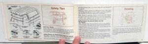 1978 Plymouth Trail Duster Truck Owners Manual Original