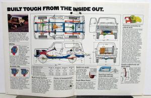 1977 Chevrolet Chevy Blazer Truck Color Sales Brochure Original