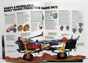 1977 Chevy 4 Wheel Drive Pickup Blazer Suburban Truck Sales Brochure