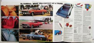 1977 Chevrolet Chevy El Camino Truck Dealer Brochure Original