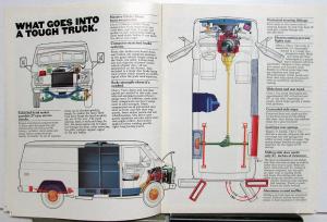 1977 Chevy Vans Color Sales Brochure Original Chevrolet GM Trucks Dealer