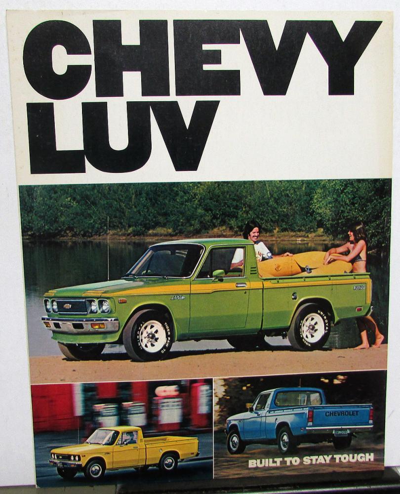 1977 Chevrolet Chevy Luv Pickup Truck Dealer Brochure Original