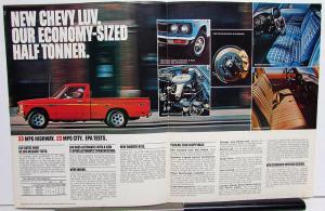 1977 Chevrolet Chevy Luv Pickup Truck Dealer Brochure Original