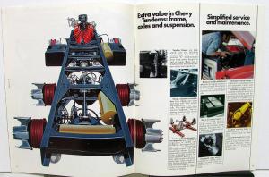 1977 Chevrolet Mediums Series 50 60 65 Truck Brochure Conventional & Tandem