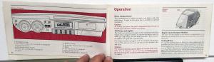 1977 Dodge Truck Pickup Models 100 / 400 Owners Manual Instructions Original