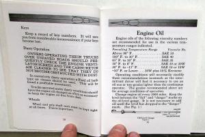 1936 Ford V8 Pickup Trucks Owners Manual Reproduction