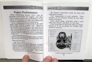1936 Ford V8 Pickup Trucks Owners Manual Reproduction