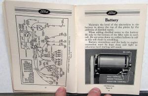 1941 Ford 1 & 3/4 Ton Truck & Commercial Car Ref Book Owners Manual ORIGINAL