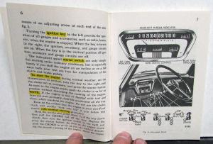 1953 Ford Economy F Series Truck Operator Owner Manual REPRODUCTION Pickup