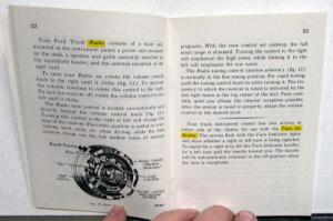 1953 Ford Economy F Series Truck Operator Owner Manual REPRODUCTION Pickup