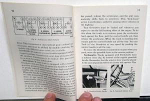 1955 Ford Triple Economy Truck Operator Owner Manual Reproduction Pickup