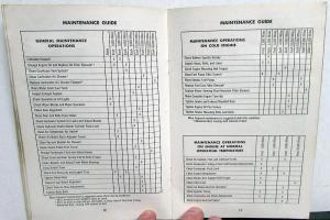 1957 Ford Truck Operators Owners Manual ORIGINAL & Pickup