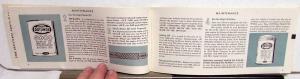 1965 Ford Econoline Van Falcon Club Wagon Truck Owners Manual ORIGINAL