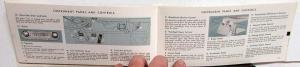 1965 Ford Econoline Van Falcon Club Wagon Truck Owners Manual ORIGINAL