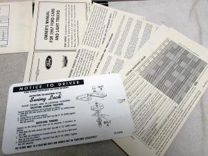 1967 Ford Econoline Falcon Club Wagon Truck Owners Manual ORIGINAL