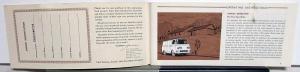 1967 Ford Econoline Falcon Club Wagon Truck Owners Manual ORIGINAL
