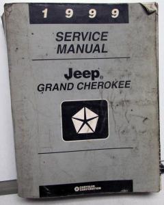 1999 Jeep Grand Cherokee Dealer Service Shop Manual Repair Original - WJ