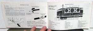 1973 Ford 800-900 / 8000-9000 Heavy Duty Truck Gas Diesel Operators Manual