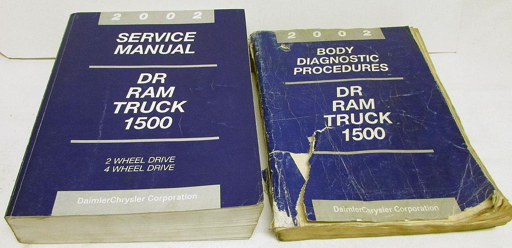 2002 DODGE RAM 1500 OWNERS MANUAL PDF visual data 8