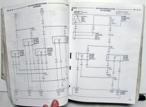 2000 Dodge Ram Truck Dealer Service Manual 1500 2500 3500 Pickup Diesel Gas