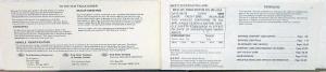 1972 Ford Econoline and Club Wagon Truck Owners Manual ORIGINAL