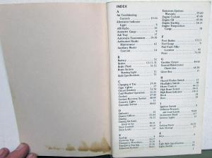 1974 Ford Econoline & Club Wagon Truck Owners Manual ORIGINAL