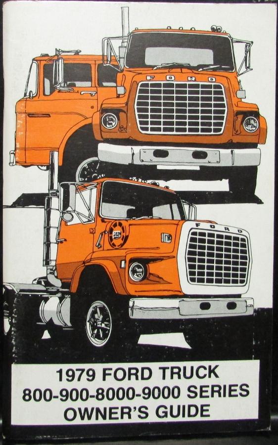 Ford 9000 truck manual #6