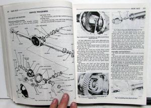 1982 Dodge Ram Truck Dealer Service Shop Manual 150 250 350 Ramcharger Pickup