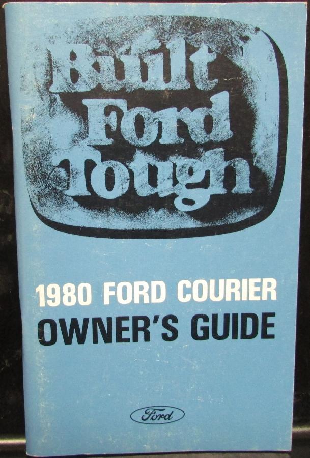 1980 Ford Courier Truck Owners Manual ORIGINAL
