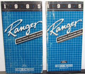 1985 Ford Ranger Truck Owners Guide Manual