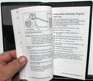 1990 Ford Aerostar Van Truck Owners Guide Manual Original