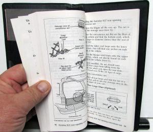 1990 Ford Aerostar Van Truck Owners Guide Manual Original