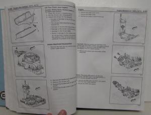 1999 Chevrolet GMC Dealer Service Shop Manual G Van Express Savana Vol 1&2 Only