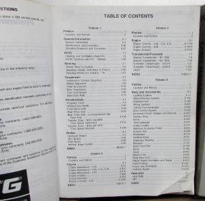 1999 Chevrolet GMC Dealer Service Manual CK Truck Silverado Sierra Early Edition