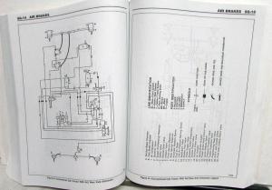 1995 Chevrolet GMC Service Shop Manual Topkick Kodiak P6 Forward Control B7