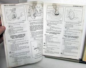 1987 Chevrolet Dealer Service Shop Manual Set Medium Duty Truck Repair