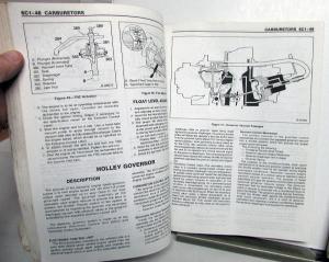 1987 Chevrolet Dealer Service Shop Manual Set Medium Duty Truck Repair