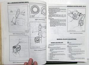 1987 Chevrolet Dealer Service Shop Manual Set Medium Duty Truck Repair