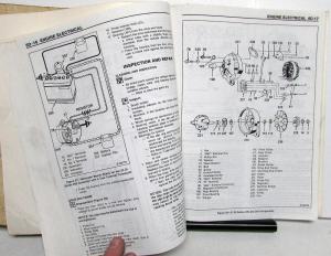 1987 Chevrolet Dealer Service Shop Manual Set Medium Duty Truck Repair