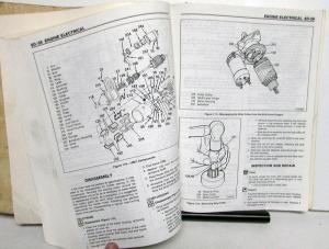 1987 Chevrolet Dealer Service Shop Manual Set Medium Duty Truck Repair