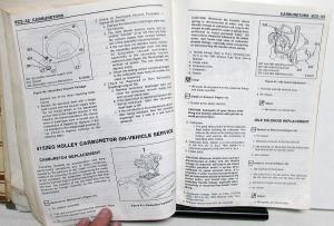 1986 Chevrolet Dealer Service Shop Manual Set Medium Duty Truck Supplement