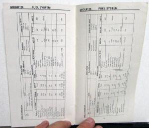 Original 1972 Ford Truck Service Specifications Handbook