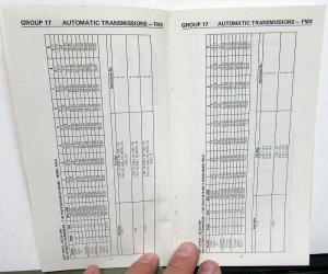 Original 1975 Ford Truck Service Specifications Handbook