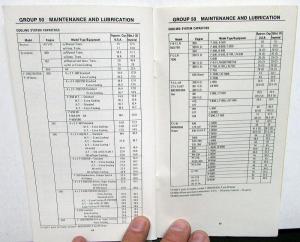 Original 1975 Ford Truck Service Specifications Handbook